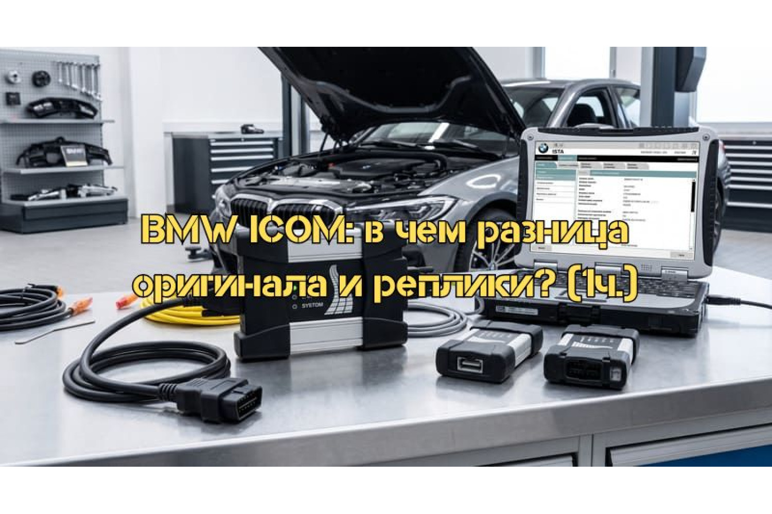 Порівняння оригінального BMW ICOM і його клонів – що вибрати?