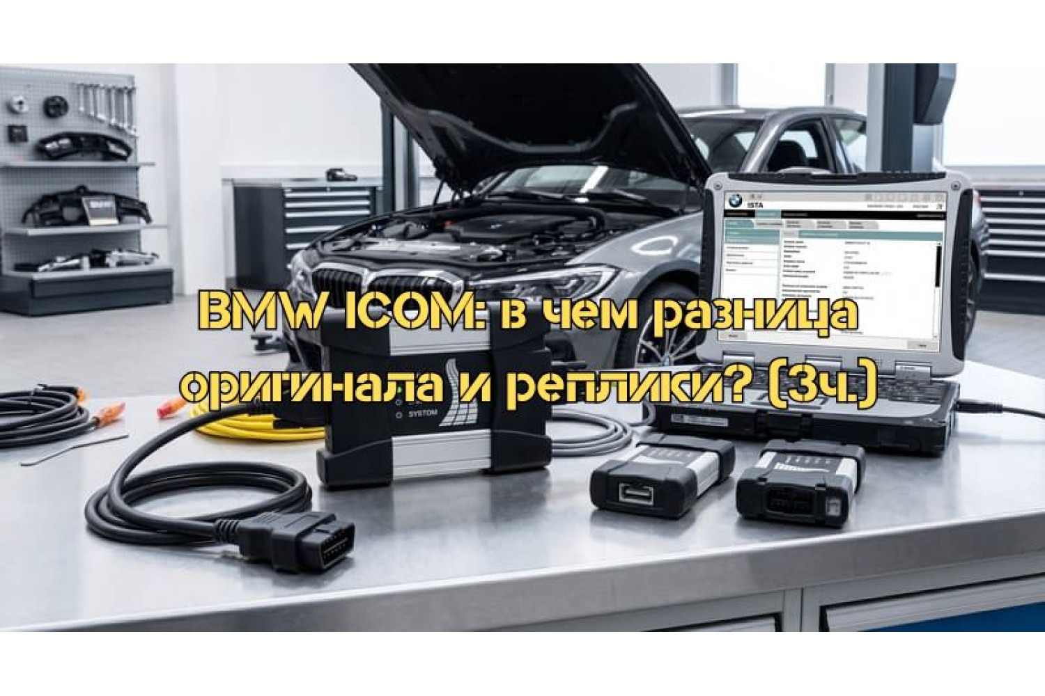 Практичне порівняння BMW ICOM оригінал і клона – тестування та висновки