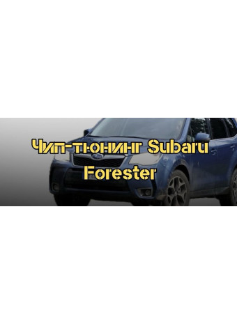 Чип-тюнинг Subaru Forester