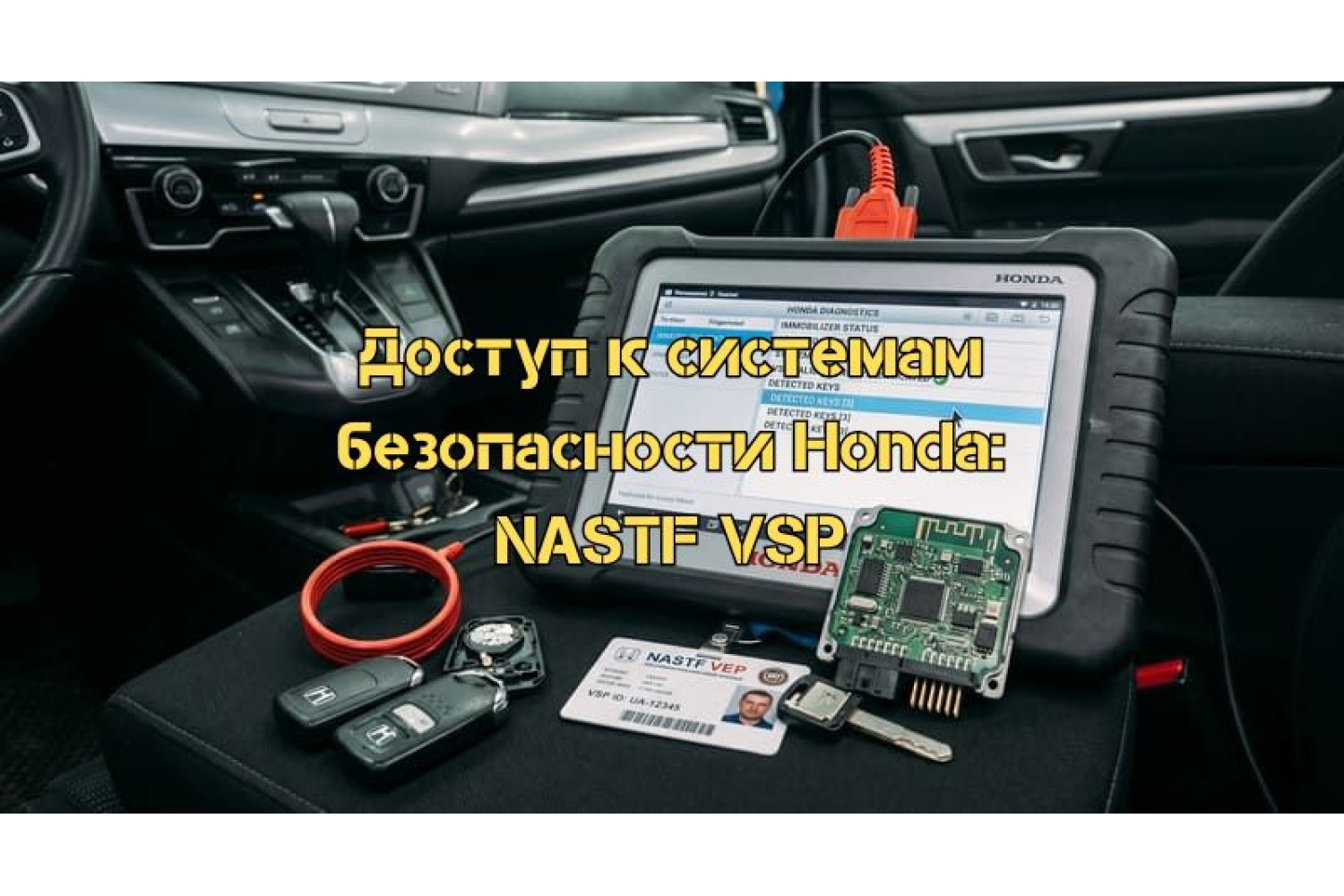 Honda, Иммобилайзеры и NASTF VSP: Полное руководство по доступу к системам безопасности