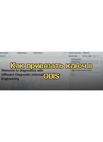 Как привязать ключ к автомобилю и устранить проблемы с брелоком: привязка ключа в ODIS