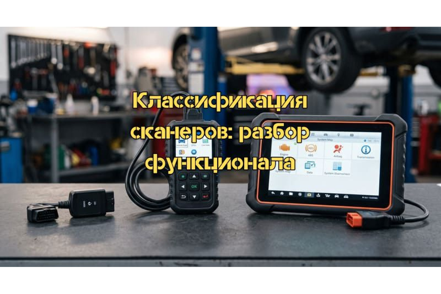 Какие бывают диагностические сканеры – анализ функционала