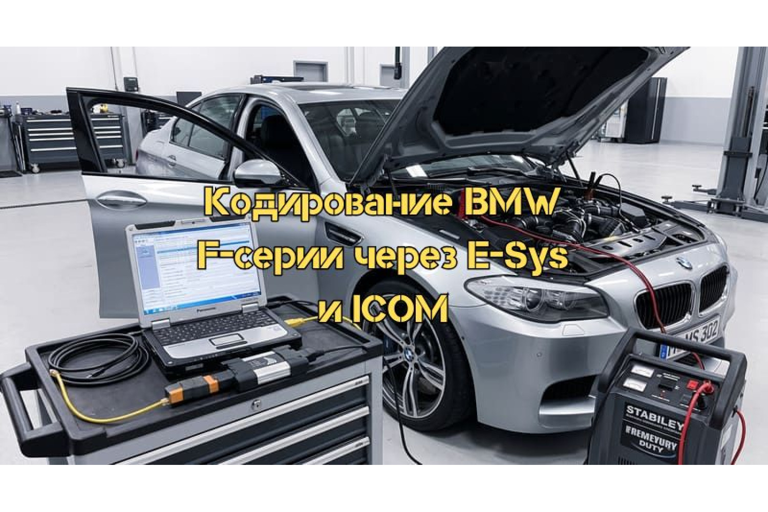 Повний мануал – гайд з кодування BMW F-серії через E-Sys та BMW ICOM. Частина 1