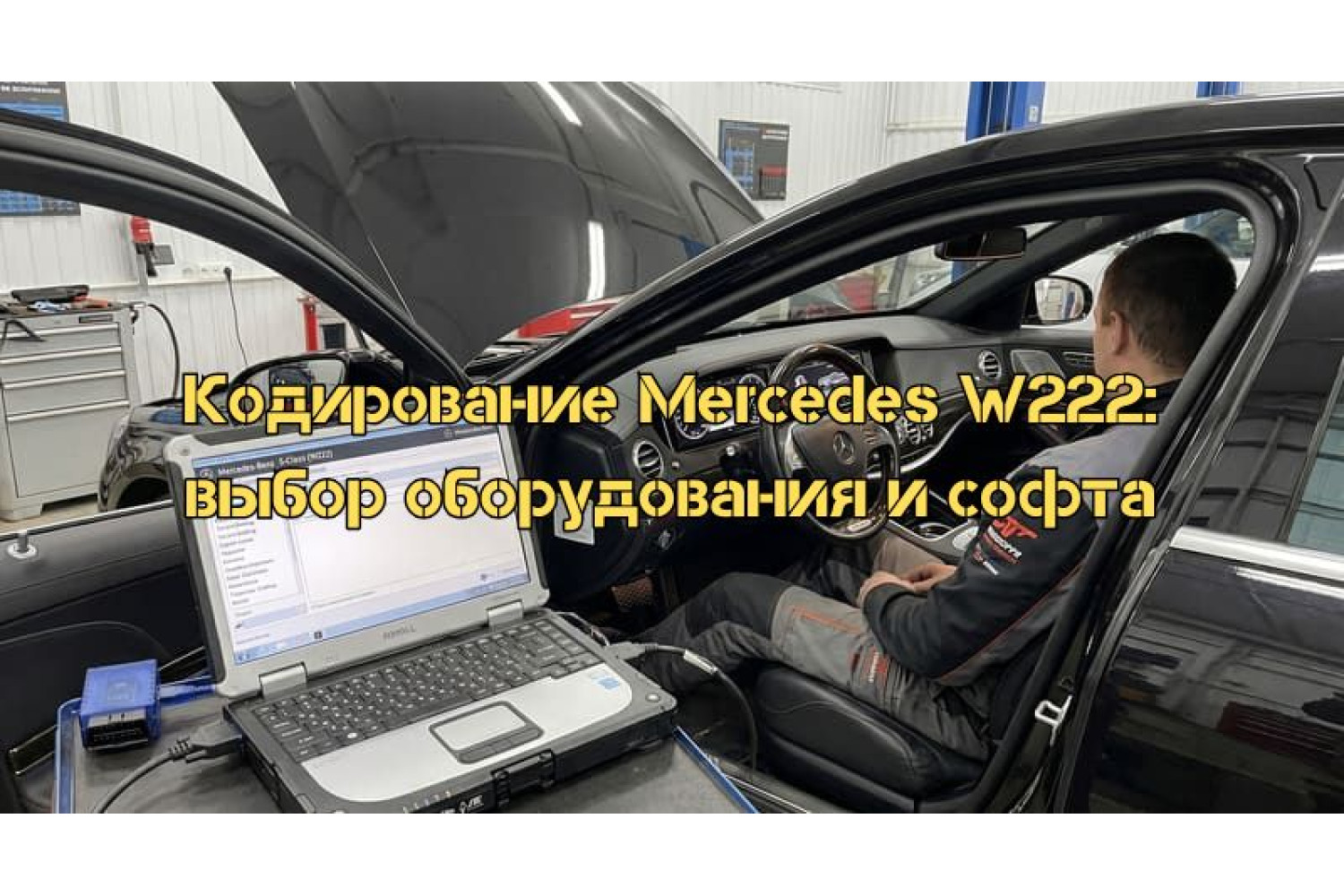 Кодування та налаштування Mercedes-Benz S-Class W222 (2015)