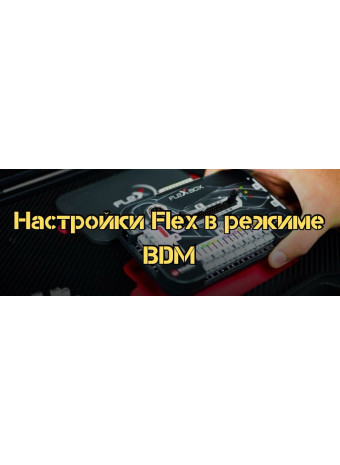Magic Motorsport Flex Tool: Настройки и использование в режиме BDM