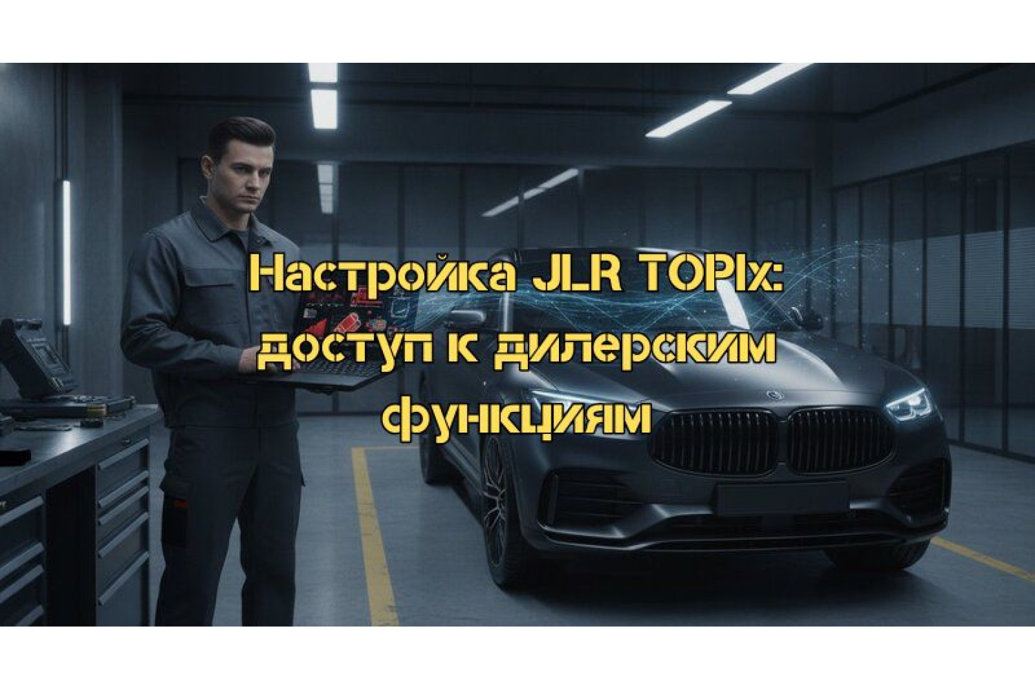 Настройка JLR TOPIx онлайн: Полное руководство по доступу к дилерским функциям Jaguar и Land Rover