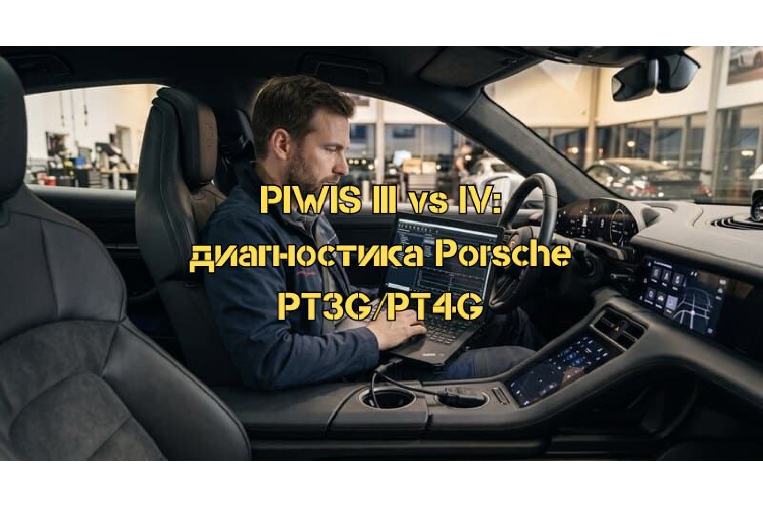 Эволюция диагностики Porsche: подробное сравнение системных тестеров PIWIS III (PT3G) и PIWIS IV (PT4G)