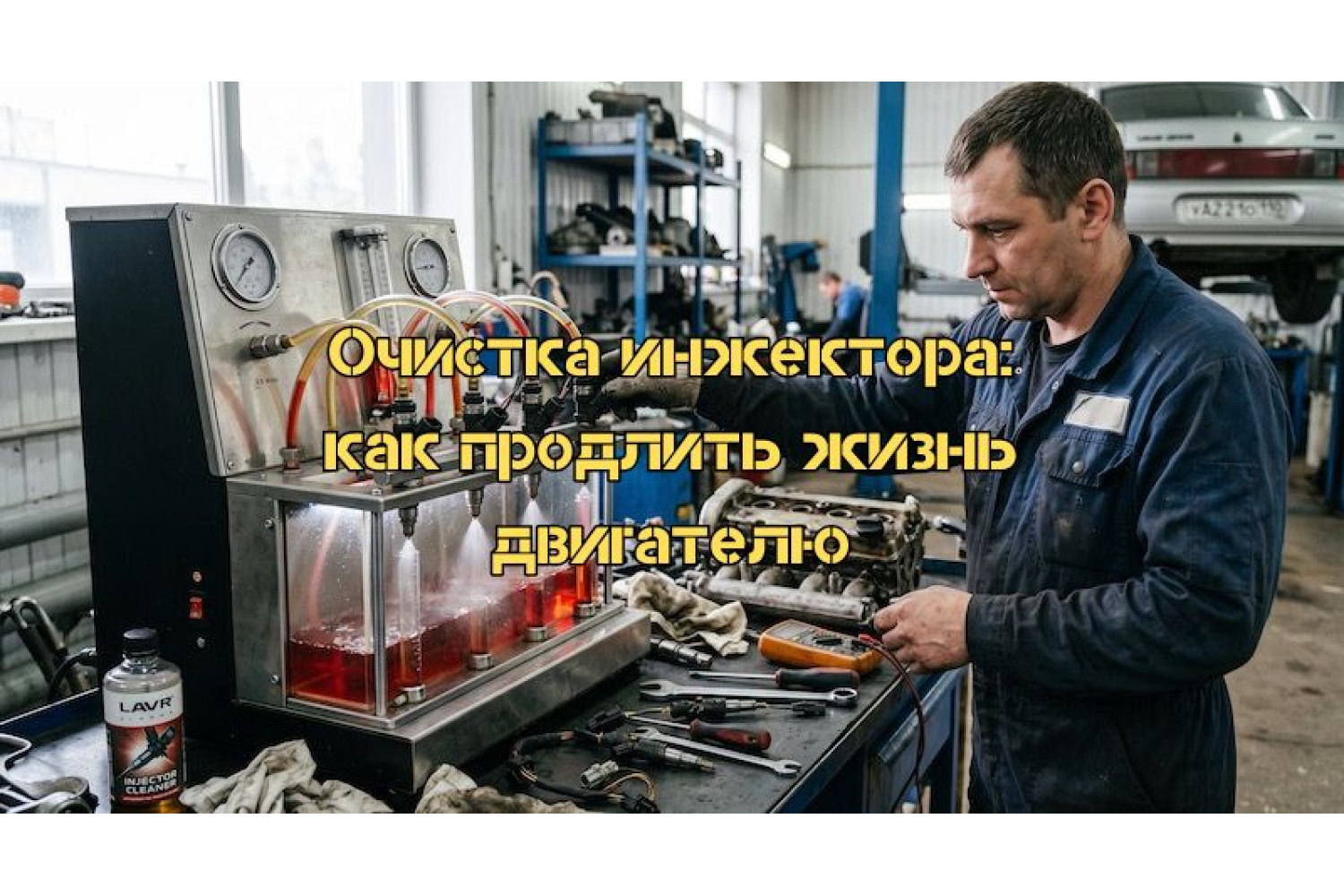 Очищення форсунок інжектора – навіщо це потрібно та які методи існують