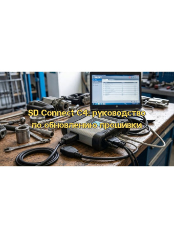 Полное руководство по обновлению прошивки китайского сканера Star Diagnosis SD Connect C4