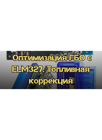 Сверхточная оптимизация ГБО с использованием ELM327. Топливная коррекция