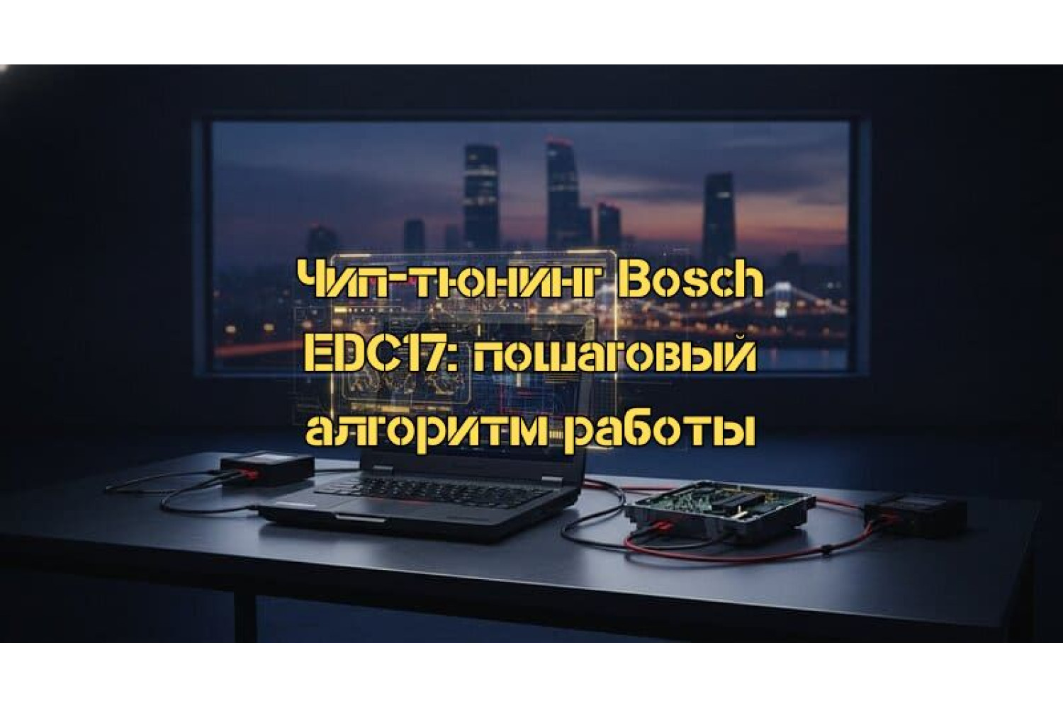 Профессиональное обучение чип-тюнингу блоков Bosch EDC17 в 2026 году