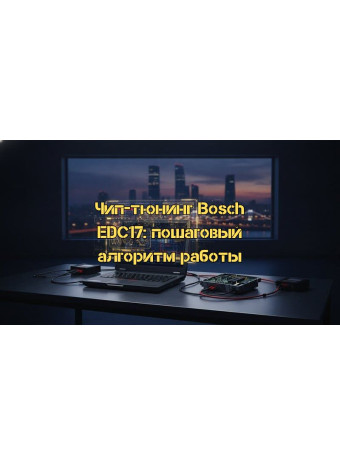 Чип-тюнинг блоков Bosch EDC17: Профессиональное обучение и алгоритм работы в 2026 году
