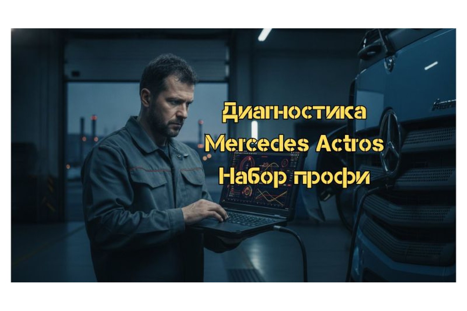 Диагностика Mercedes Actros: оборудование, софт и обучение автоэлектриков