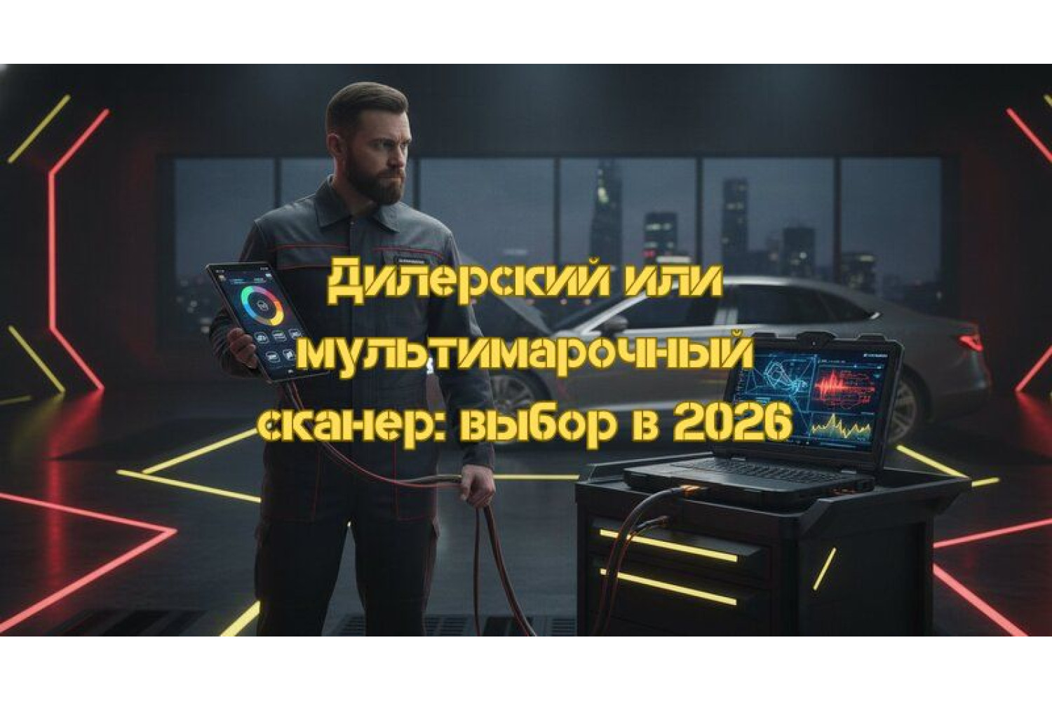Дилерский сканер или мультимарочный: что выбрать для профессиональной диагностики в 2026 году