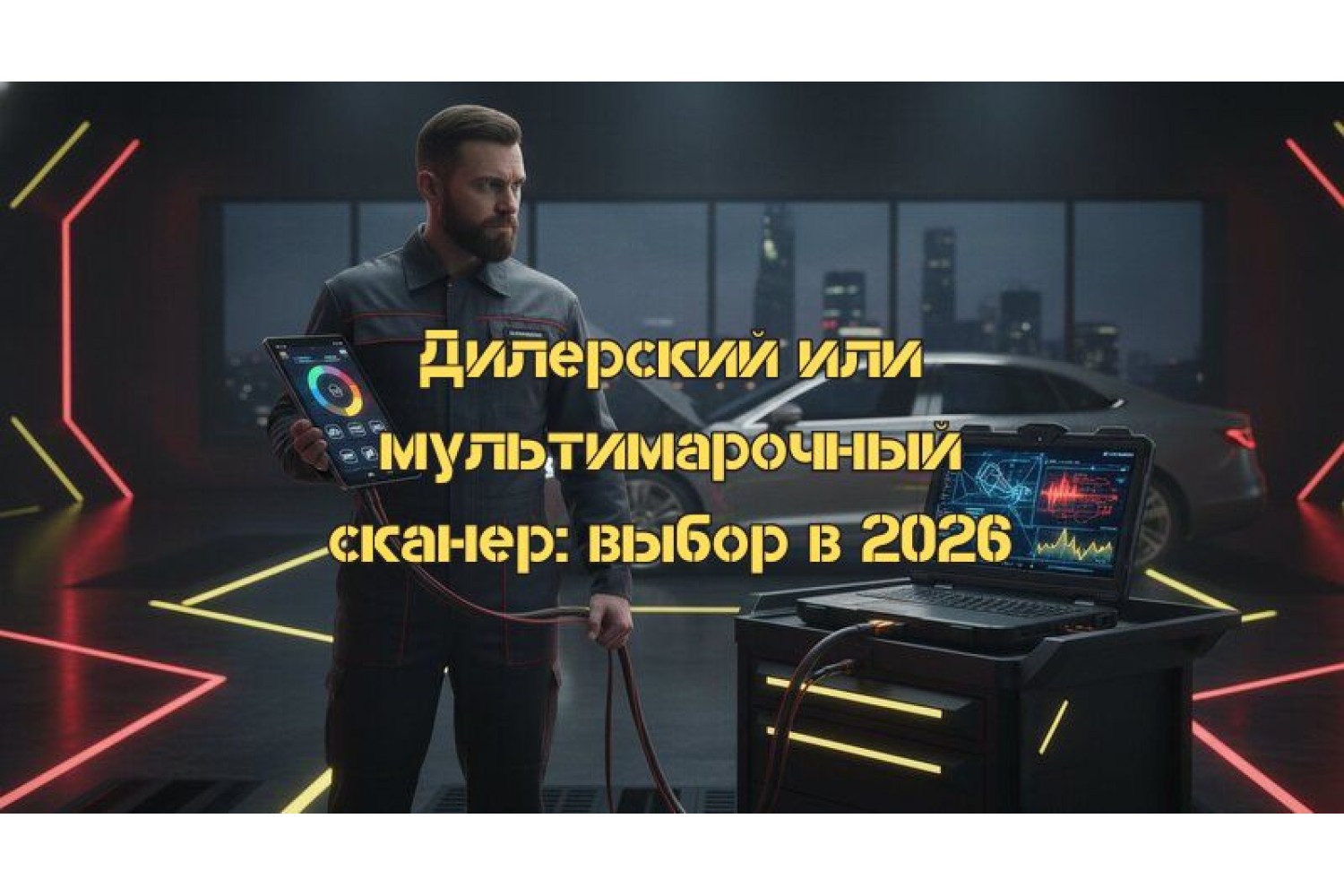 Дилерский сканер или мультимарочный: что выбрать для профессиональной диагностики в 2026 году