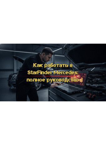 Как работать в StarFinder Mercedes: Полное руководство для диагноста 2026