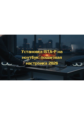 Как установить ISTA-P на ноутбук: Пошаговое руководство по настройке в 2026 году