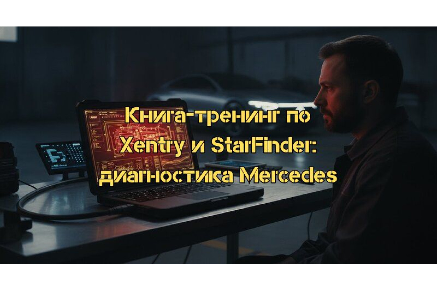 Книга-тренинг по Xentry и StarFinder: полное руководство по диагностике Mercedes 2026