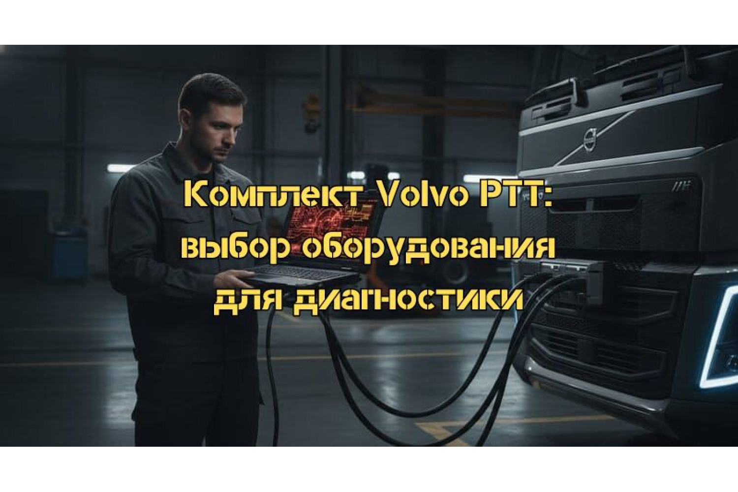 Профессиональный комплект для диагностики Volvo PTT 2026