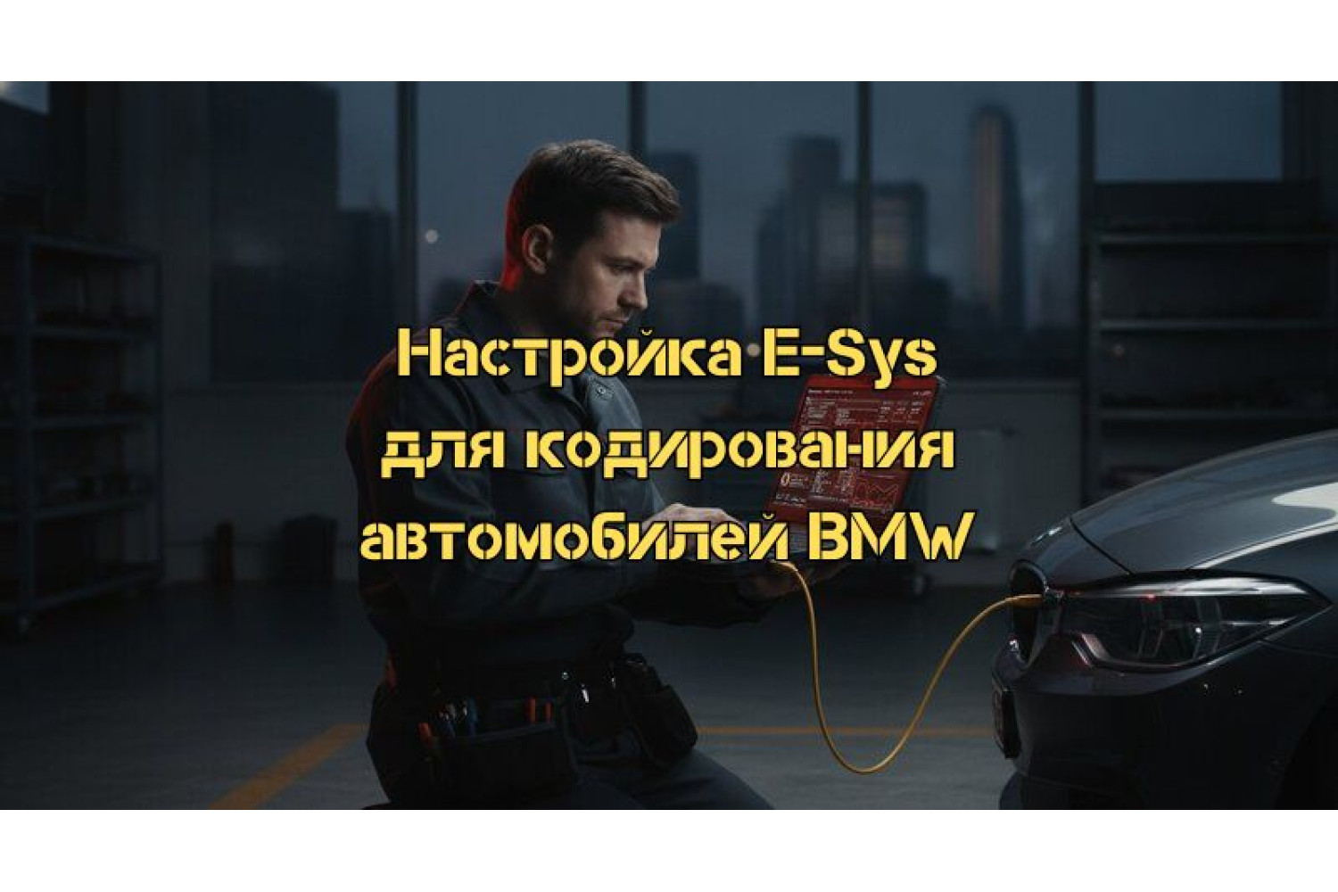 Диагностика и кодирование BMW через E-Sys: полное руководство по настройке в 2026 году