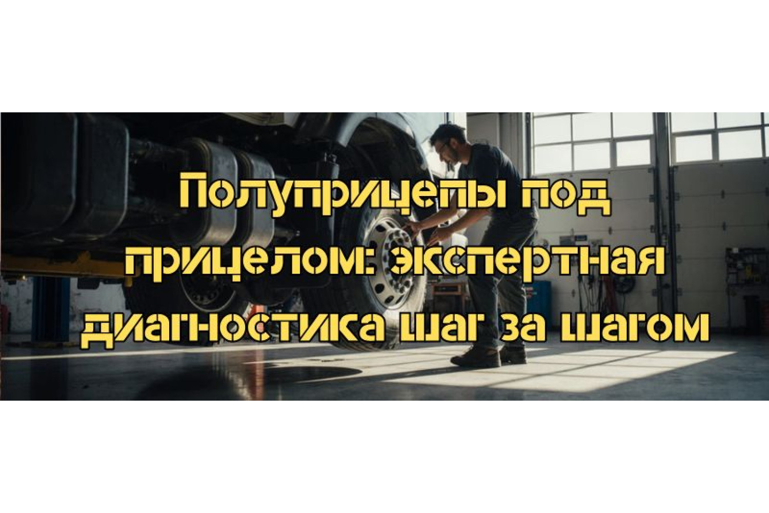 Полуприцепы под прицелом: экспертная диагностика шаг за шагом