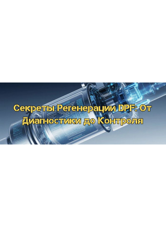 Секреты Регенерации DPF: От Диагностики до Контроля