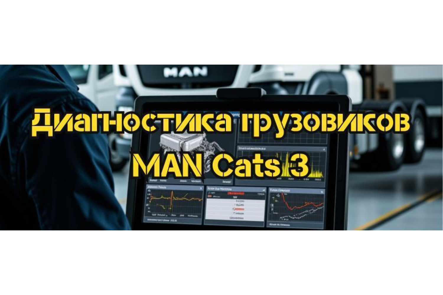 MAN Cats 3 – профессиональный инструмент диагностики грузовиков MAN