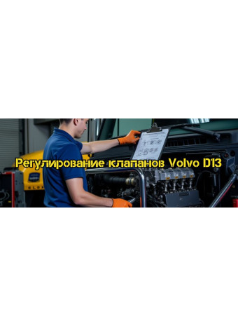 Регулювання клапанів двигуна Volvo D13 у вантажних автомобілях: покрокове налаштування та рекомендації