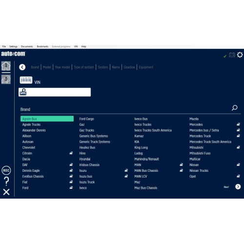 Установка Autocom 2021: Программа для диагностики легковых и грузовых авто