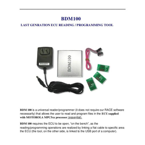 BDM100. Программатор ЭБУ, подключается напрямую к блоку