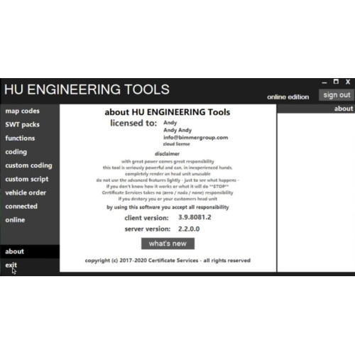 Установка программы BMW F HU-Service Manager, Pro, HU Engineering Tools