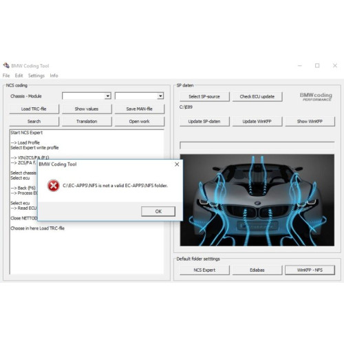 Установка программ диагностики BMW - INPA, Standard tools, SP-Daten, NCS Expert, WinKFP