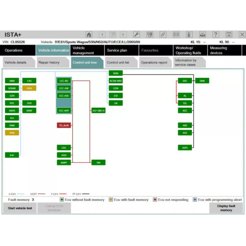 Комплект для диагностики BMW: Panasonic CF-54 + ICOM Next + ПО BMW + BMW Книга-тренинг