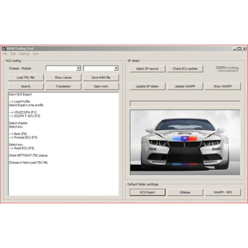 Комплект для диагностики BMW - SSD 1 Тб, ICOM Next, программы диагностики, кодировки и ремонта