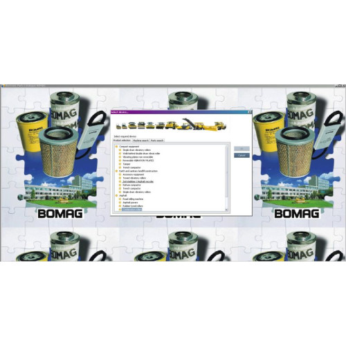 Установка каталога запчастей BOMAG EPC