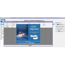 Установка программы Bendix ACom для работы с пневматическими, тормозными и другими системами грузовиков и спецтехники