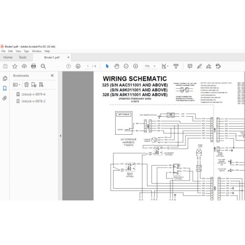 Электросхемы и гидравлические схемы Bobcat Electrical + Hydraulic 2022
