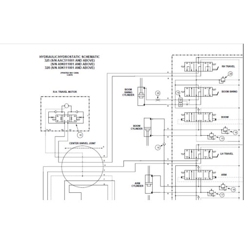 Электросхемы и гидравлические схемы Bobcat Electrical + Hydraulic 2022