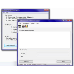 Установка программы Caterpillar Engine Reprogramming Tool ERT