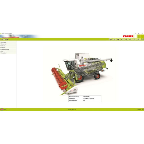 Настройка прибора диагностики CLAAS CDS Interface Activation