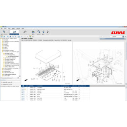 Установка каталога запчастей CLAAS Parts Doc Agricultural 2018