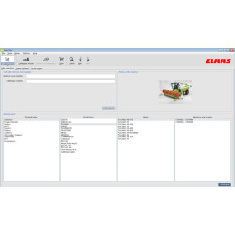 Установка каталога запчастей CLAAS Parts Doc Agricultural 2018