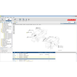 Установка каталога запчастей CLAAS Parts Doc Agricultural 2018