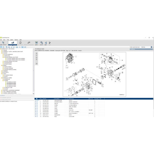 CLAAS Parts Doc 2.2: Каталог запчастей для сельхозтехники CLAAS (тракторы, комбайны)