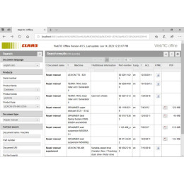 Установка программы CLAAS Webtic Offline En 11.2025