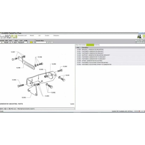 Установка программы CLARK ForkLift PartsPro Plus EPC 10.2025