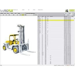 Установка программы CLARK ForkLift Trucks PartsPro Plus 
