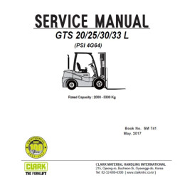 Техническая документация CLARK Service Manuals 2020