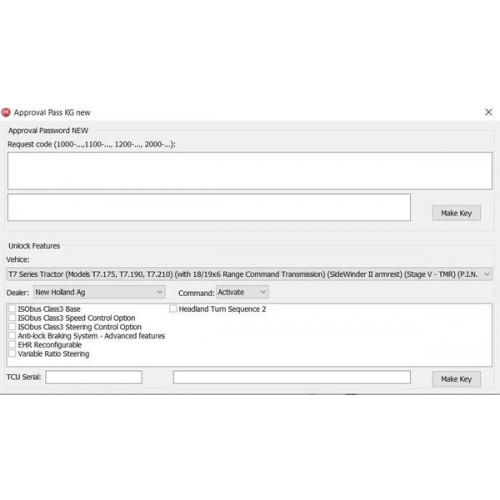 Установка CNH EST Approval Password Generator: Генератор паролей для Case и New Holland