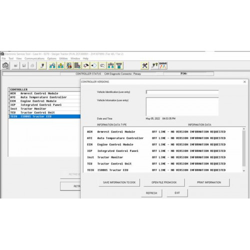 Установка программы Case New Holland Electronic Service Tools (CNH EST)